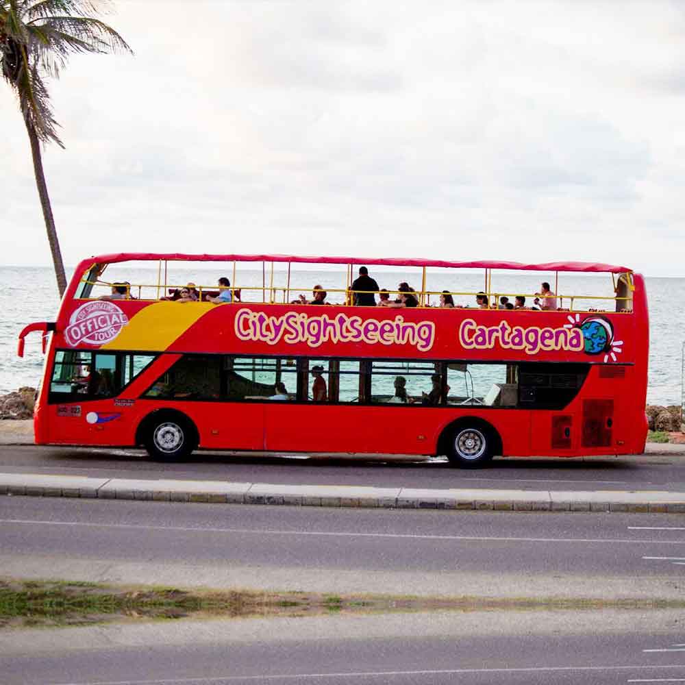 city tour bus cartagena